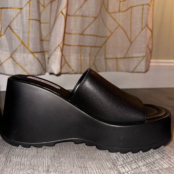 NIB Steve Madden Pepe 30 sz 7 in black leather. - Picture 2 of 10